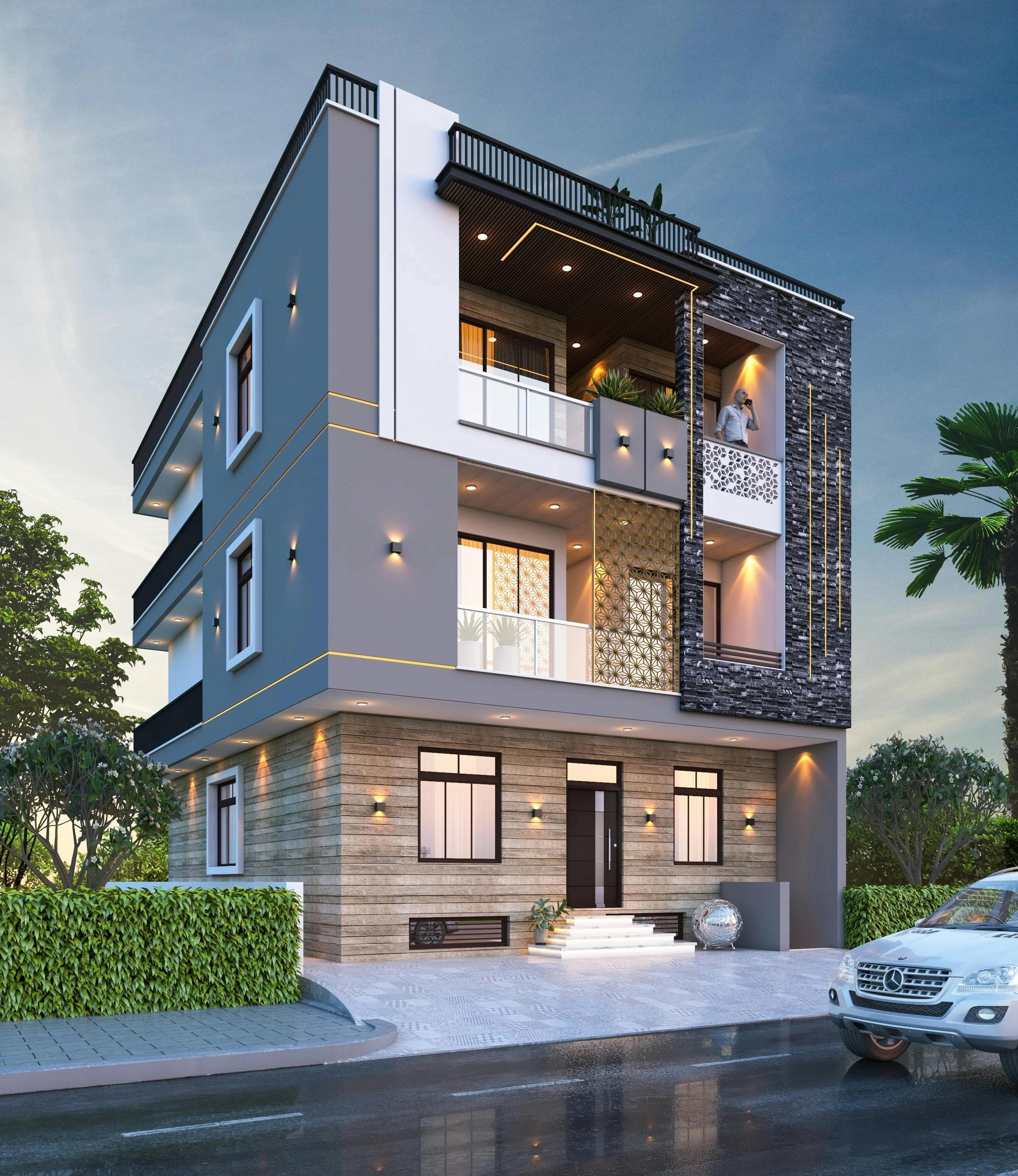 Triplex Penthouse in Rohini Sector 7